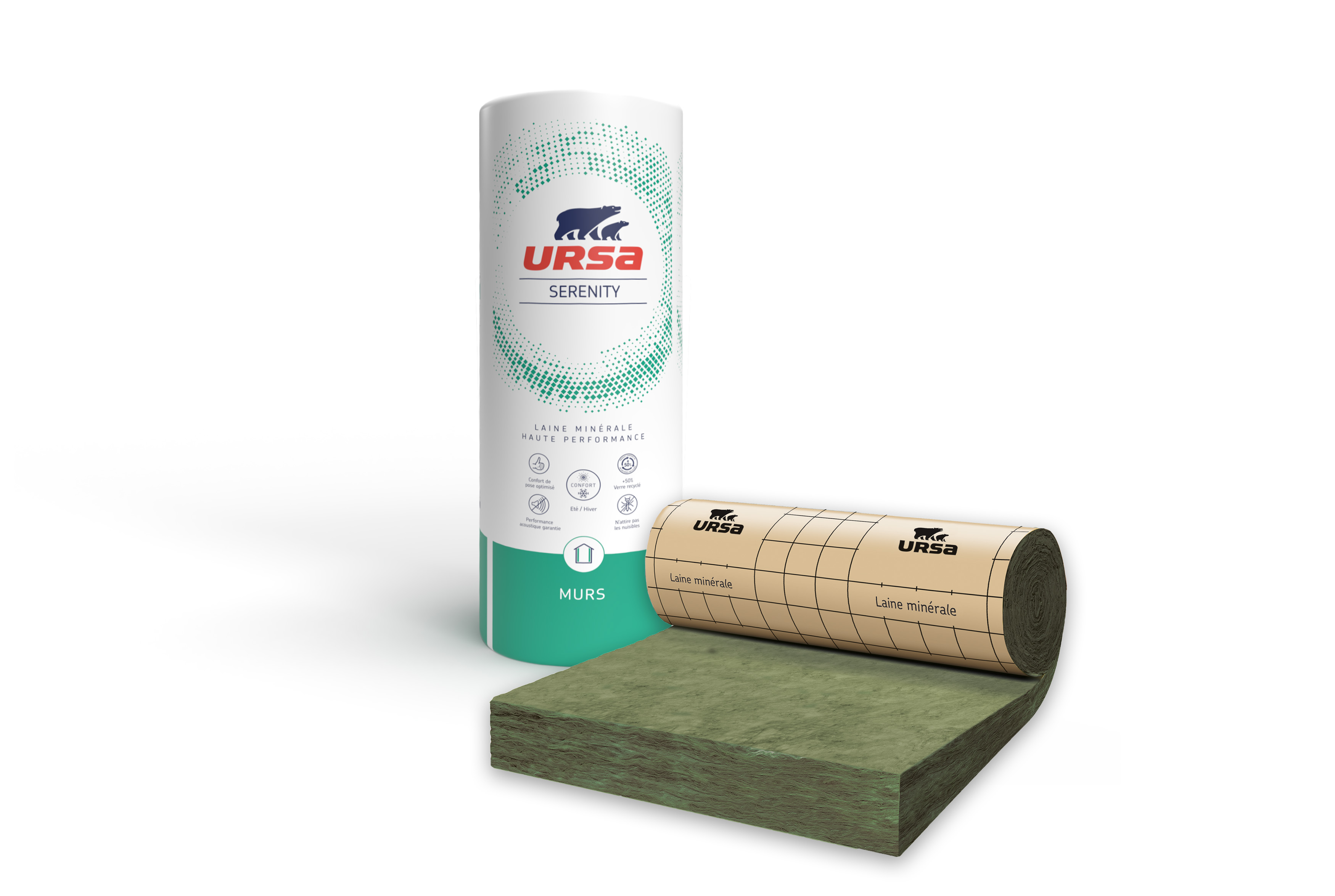 Mur 32 Rouleau Kraft