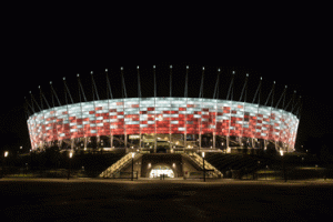 ursa chantier national stadium varsovie pologne